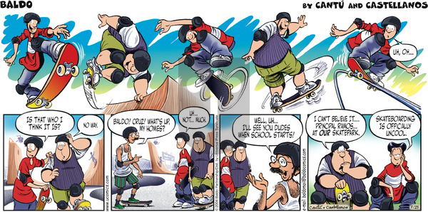 Baldo on Sunday July 25, 2004 Comic Strip
