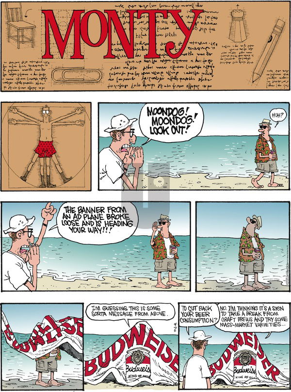 Monty on Sunday September 6, 2020 Comic Strip