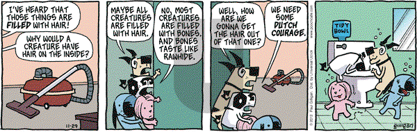Pooch Cafe on Thursday November 29, 2012 Comic Strip