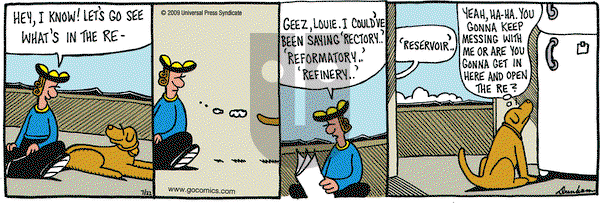 Overboard on Wednesday July 22, 2009 Comic Strip