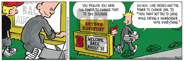 Frazz on Tuesday August 29, 2006 Comic Strip