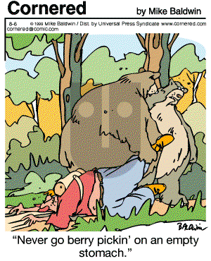 Cornered on Monday August 6, 2007 Comic Strip