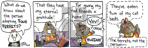 Breaking Cat News - Tuesday April 9, 2024 Comic Strip