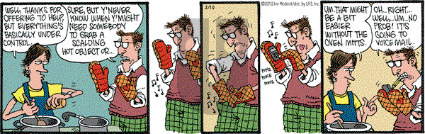 Monty on Friday February 10, 2017 Comic Strip
