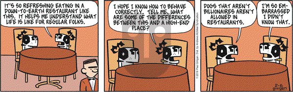 Pooch Cafe on Wednesday February 6, 2019 Comic Strip