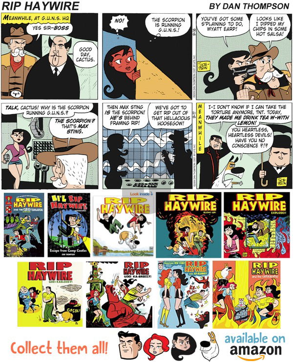Rip Haywire on Sunday November 11, 2018 Comic Strip