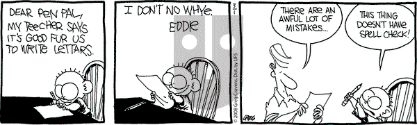 The Buckets on Saturday March 1, 2008 Comic Strip