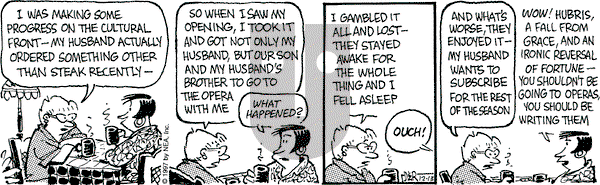 Betty on Saturday December 13, 1997 Comic Strip