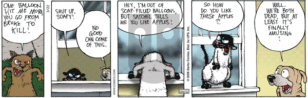 Get Fuzzy on Wednesday March 22, 2006 Comic Strip