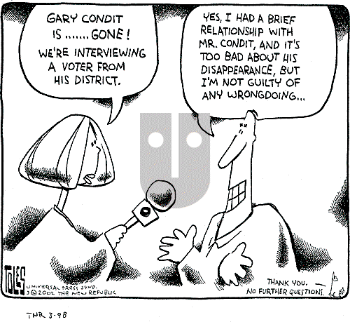 Tom Toles on Sunday March 10, 2002 Comic Strip