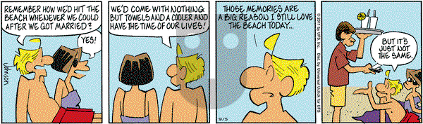 Arlo and Janis - Monday September 5, 2016 Comic Strip