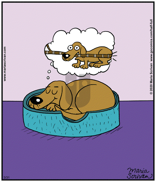 Half Full on Monday March 31, 2025 Comic Strip