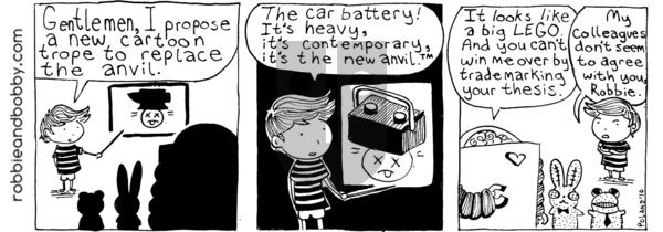 Robbie and Bobby - Friday December 6, 2024 Comic Strip