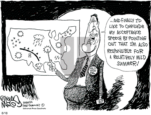 Glenn McCoy on Friday August 25, 2000 Comic Strip