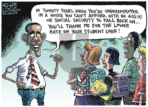 Rob Rogers - Thursday April 26, 2012 Comic Strip