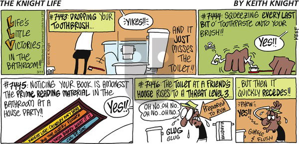 The Knight Life on Sunday March 11, 2012 Comic Strip