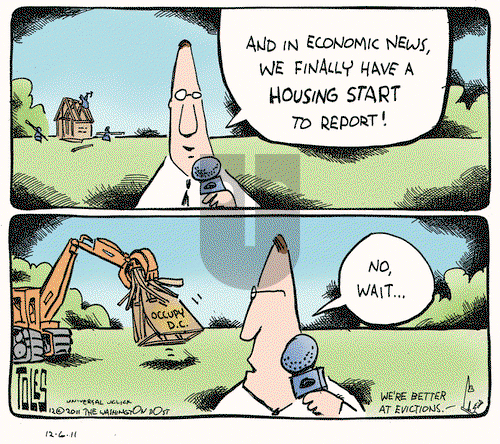 Tom Toles on Tuesday December 6, 2011 Comic Strip