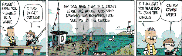Wallace the Brave on Friday March 28, 2025 Comic Strip