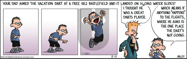 Frazz on Wednesday August 10, 2016 Comic Strip