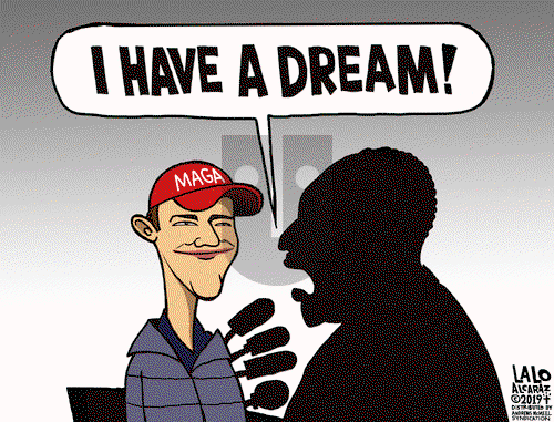 Lalo Alcaraz on Tuesday January 22, 2019 Comic Strip