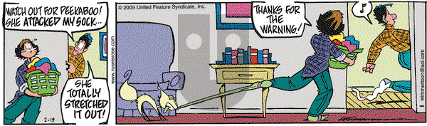 Rose is Rose on Thursday February 19, 2009 Comic Strip