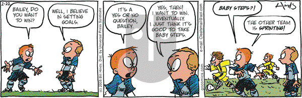 Cleats on Friday February 22, 2008 Comic Strip