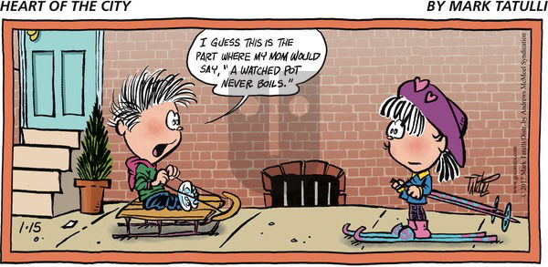 Heart of the City on Sunday January 15, 2017 Comic Strip