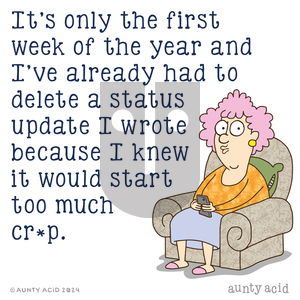 Aunty Acid - Saturday December 7, 2024 Comic Strip