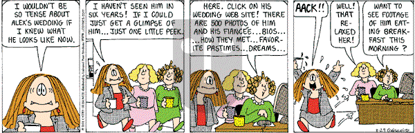 Cathy Classics - Wednesday August 29, 2012 Comic Strip