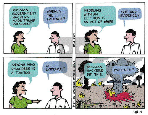 Ted Rall on Wednesday January 18, 2017 Comic Strip