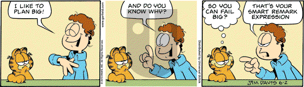 Garfield - Wednesday June 2, 2010 Comic Strip
