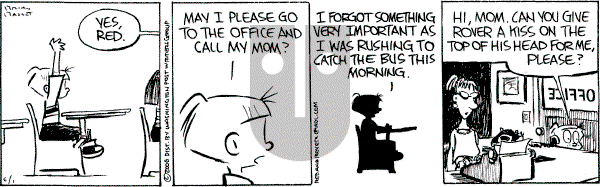 Red and Rover on Thursday June 1, 2006 Comic Strip