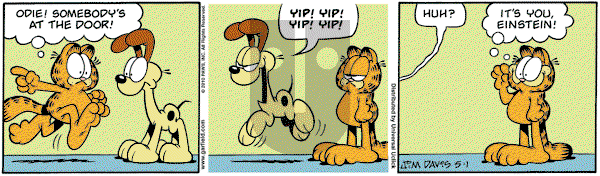 Garfield - Saturday May 1, 2010 Comic Strip