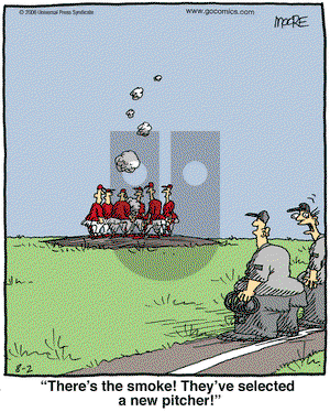 In the Bleachers on Wednesday August 2, 2006 Comic Strip