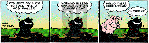 Garfield on Thursday September 24, 1981 Comic Strip