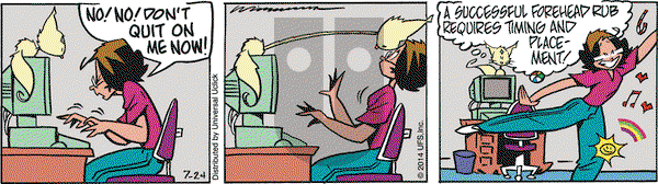Rose is Rose on Thursday July 24, 2014 Comic Strip