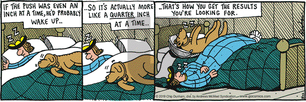 Overboard on Thursday August 22, 2019 Comic Strip