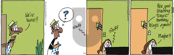 The Knight Life on Monday May 9, 2011 Comic Strip