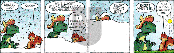 Over the Hedge on Monday November 11, 2019 Comic Strip