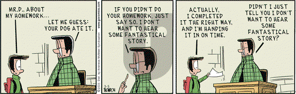 Grand Avenue on Wednesday March 5, 2025 Comic Strip