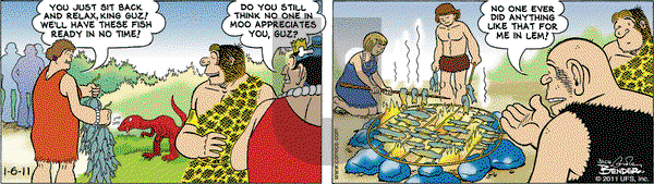 Alley Oop on Thursday January 6, 2011 Comic Strip