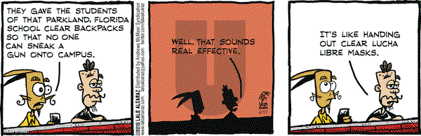 La Cucaracha on Tuesday April 17, 2018 Comic Strip