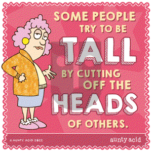 Aunty Acid - Thursday August 18, 2022 Comic Strip