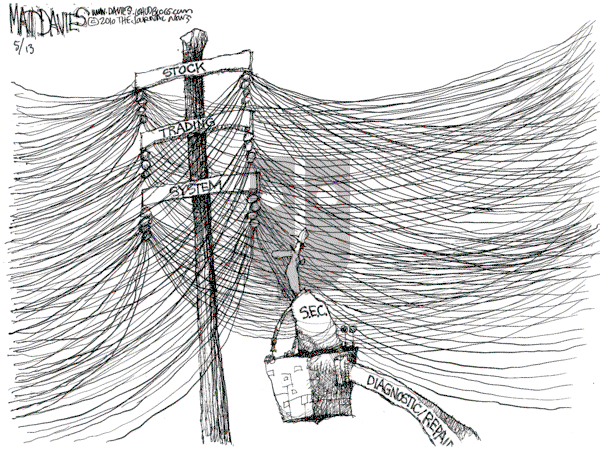 Matt Davies on Thursday May 13, 2010 Comic Strip