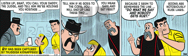 Rip Haywire on Monday May 27, 2019 Comic Strip