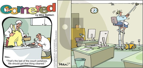 Cornered - Sunday October 8, 2017 Comic Strip
