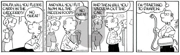 Drabble on Tuesday October 2, 2007 Comic Strip