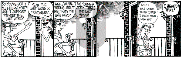 Monty on Tuesday April 27, 2004 Comic Strip