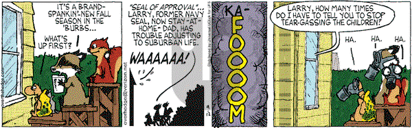 Over the Hedge on Monday September 12, 2011 Comic Strip