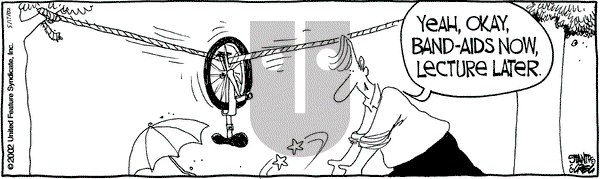 The Buckets on Friday May 17, 2002 Comic Strip